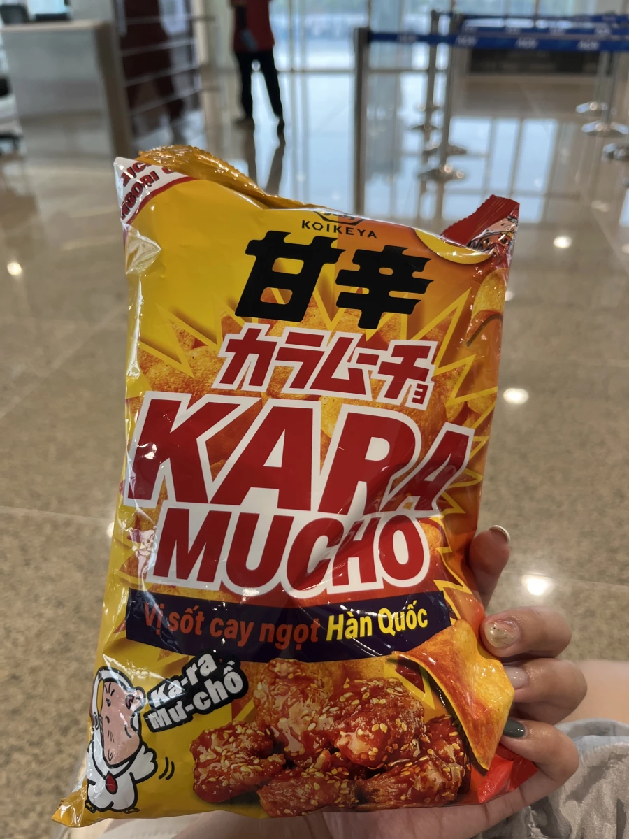 湖池屋咔辣姆久洋芋片（韓國甜辣醬口味）