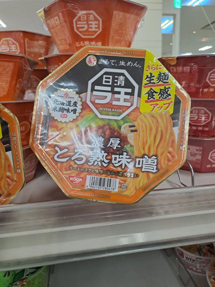 日清 Raoh 濃厚熟成味噌泡麵