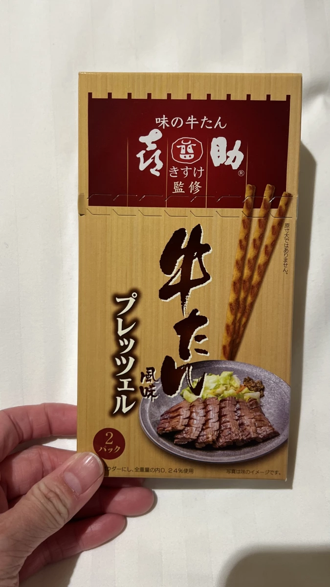 味の牛たん喜助 牛舌風味脆餅棒