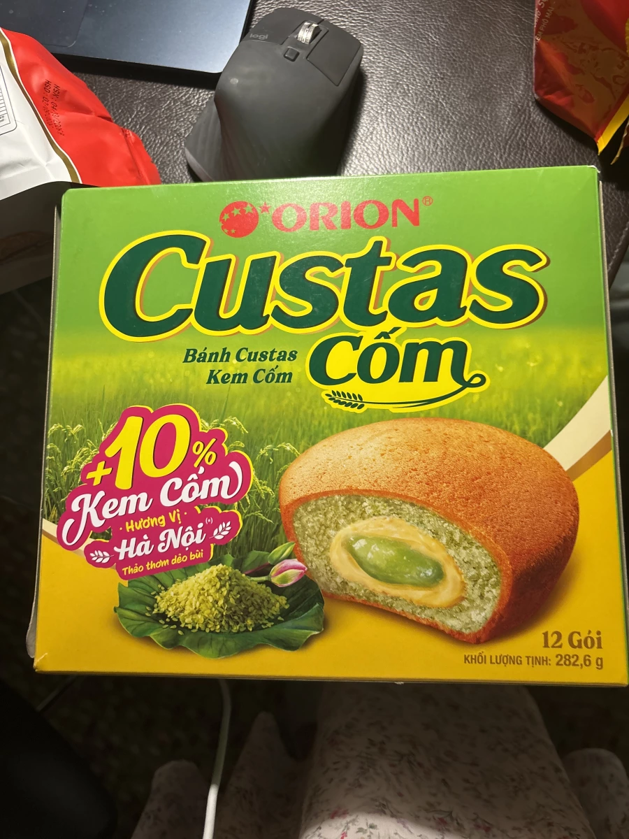ORION Custas青糯米風味卡士達蛋糕