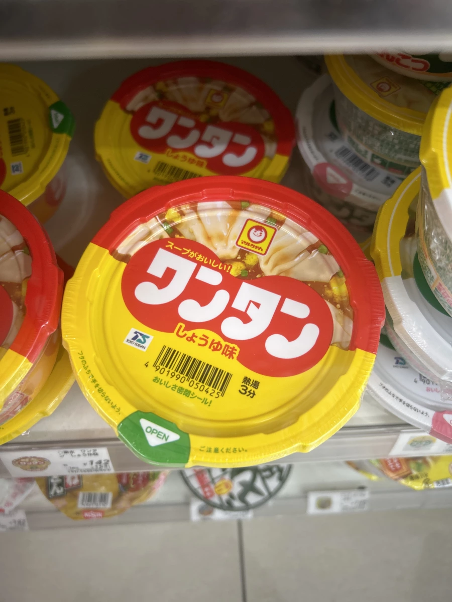 Maruchan 東洋水產 醬油味雲吞湯杯