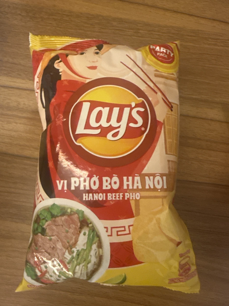 Lay's 樂事洋芋片（越南河內牛肉河粉口味）