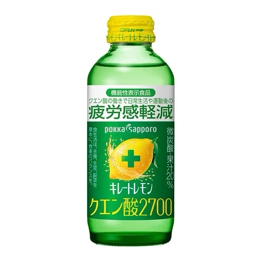Pokka Sapporo キレートレモン クエン酸2700 (檸檬酸機能性飲料)