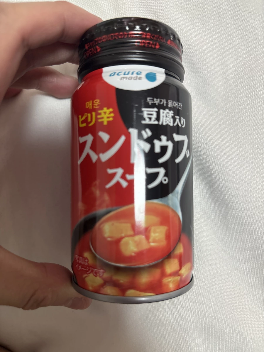 永谷園 acure made 辛口純豆腐湯罐頭
