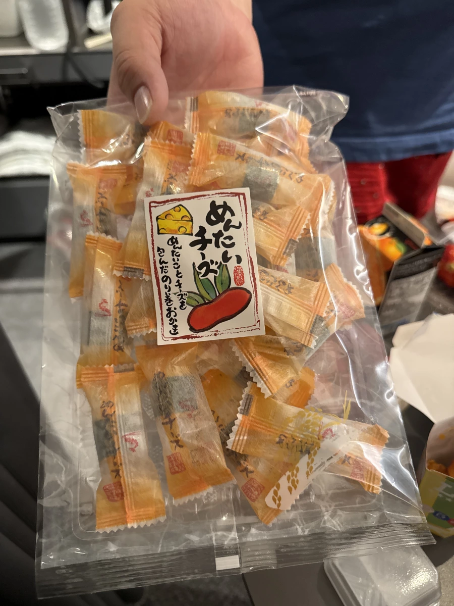 明太子起司海苔捲米果
