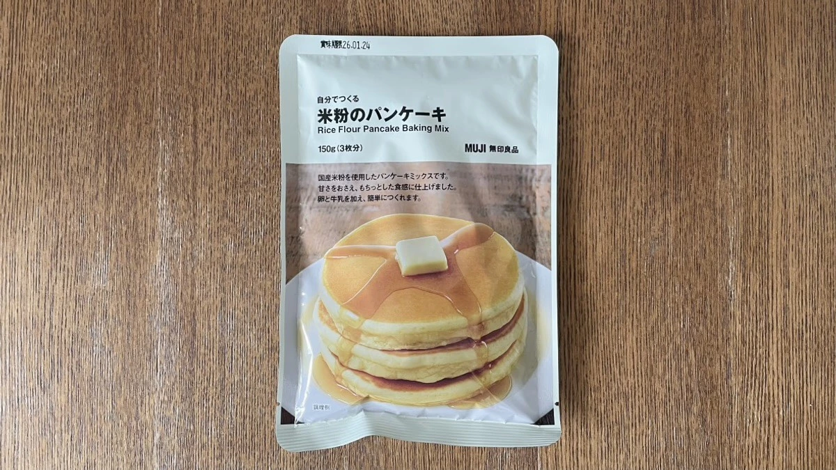 MUJI 無印良品米粉鬆餅粉