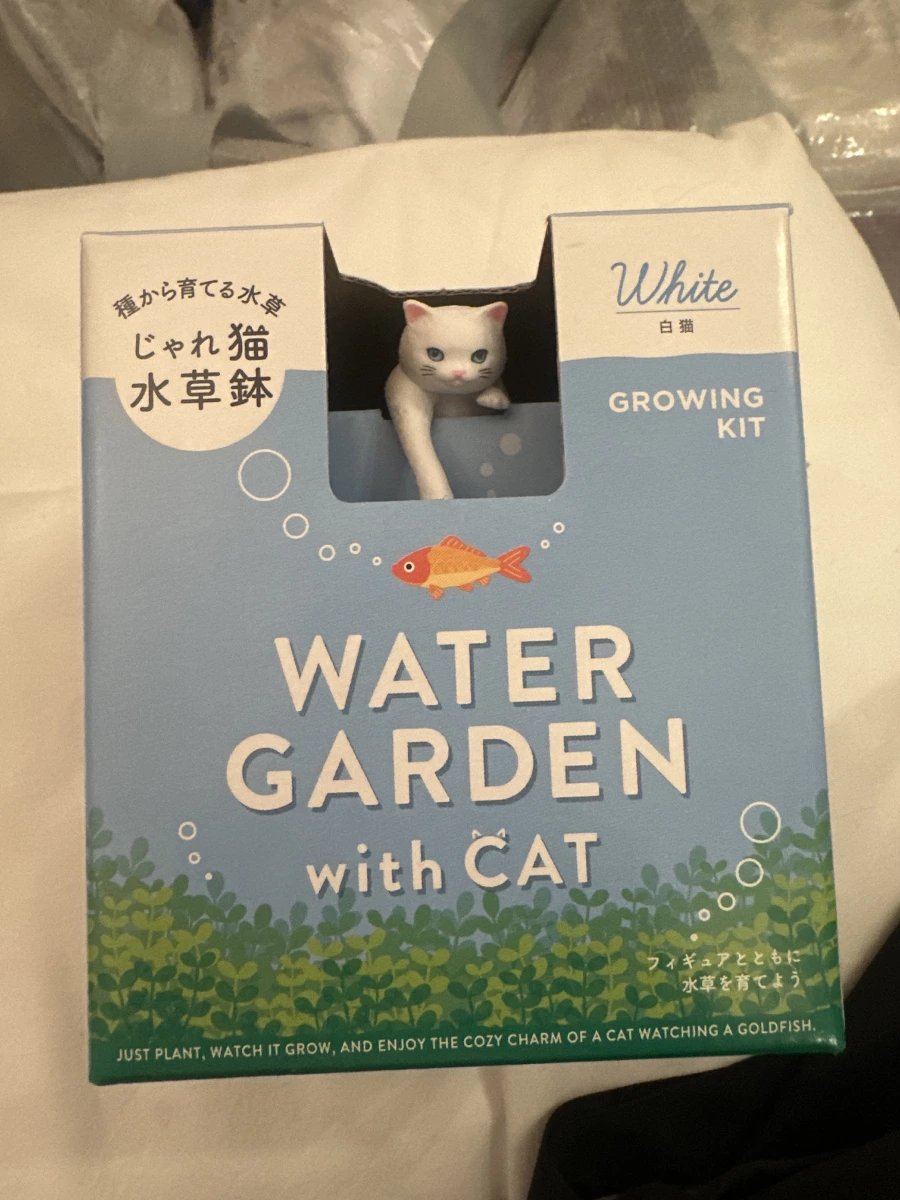 じゃれ猫水草鉢種植套裝 (Water Garden with Cat)