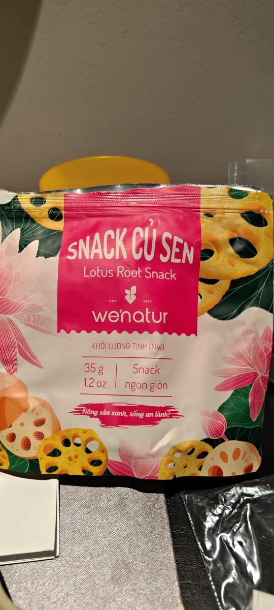we'natur 蓮藕脆片 (Lotus Root Snack)