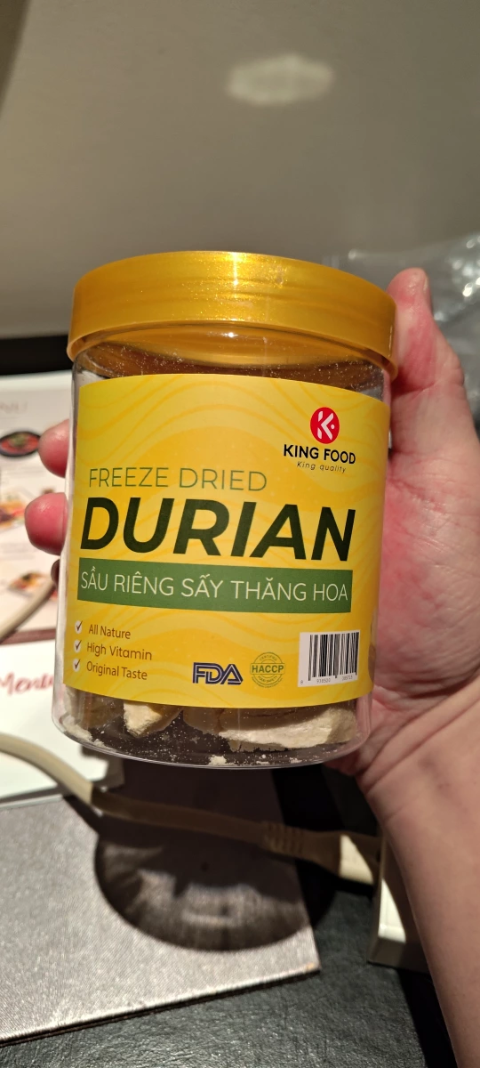 KING FOOD 冷凍乾燥榴槤