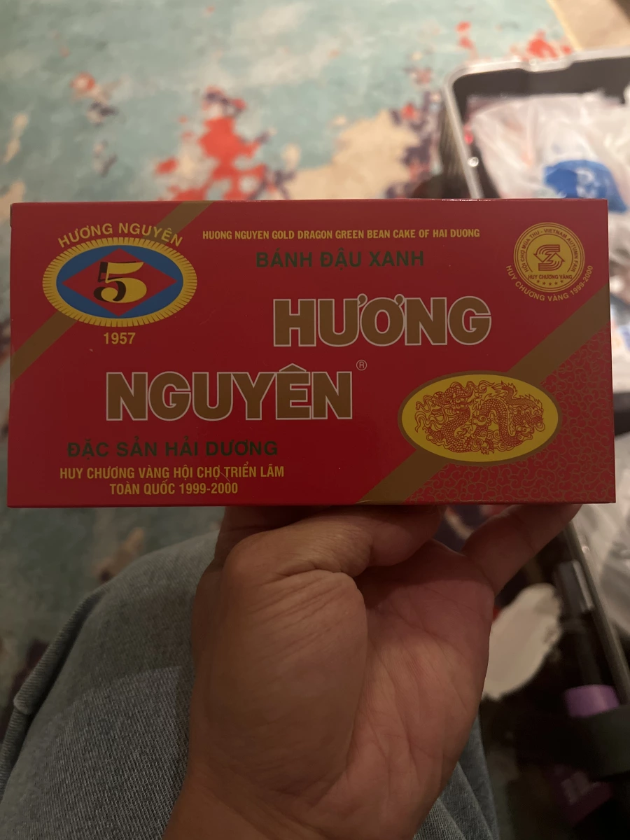 越南海陽金龍綠豆糕 (HUONG NGUYEN Bánh Đậu Xanh)