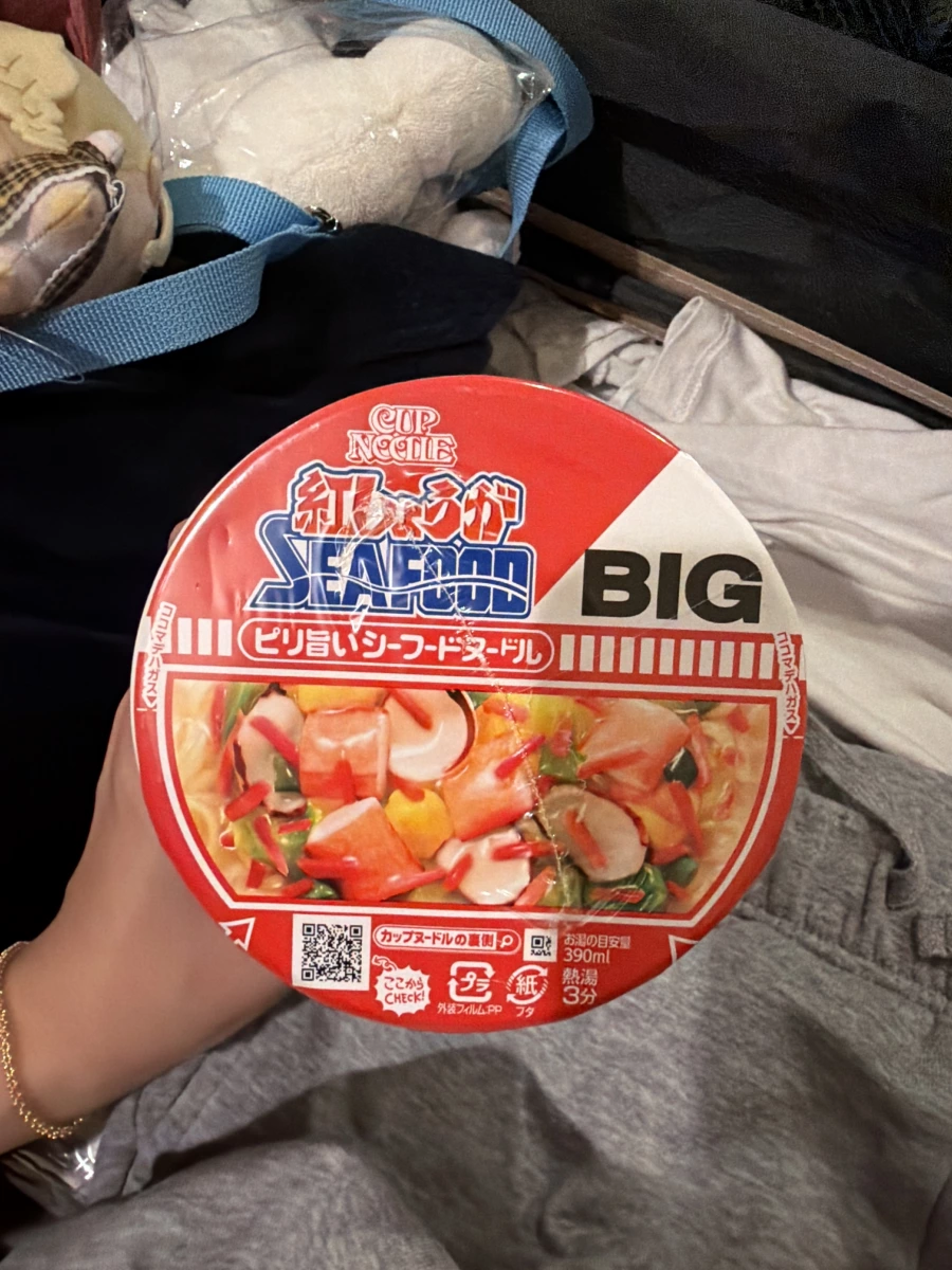日清 Cup Noodle 紅生薑海鮮口味 (BIG)