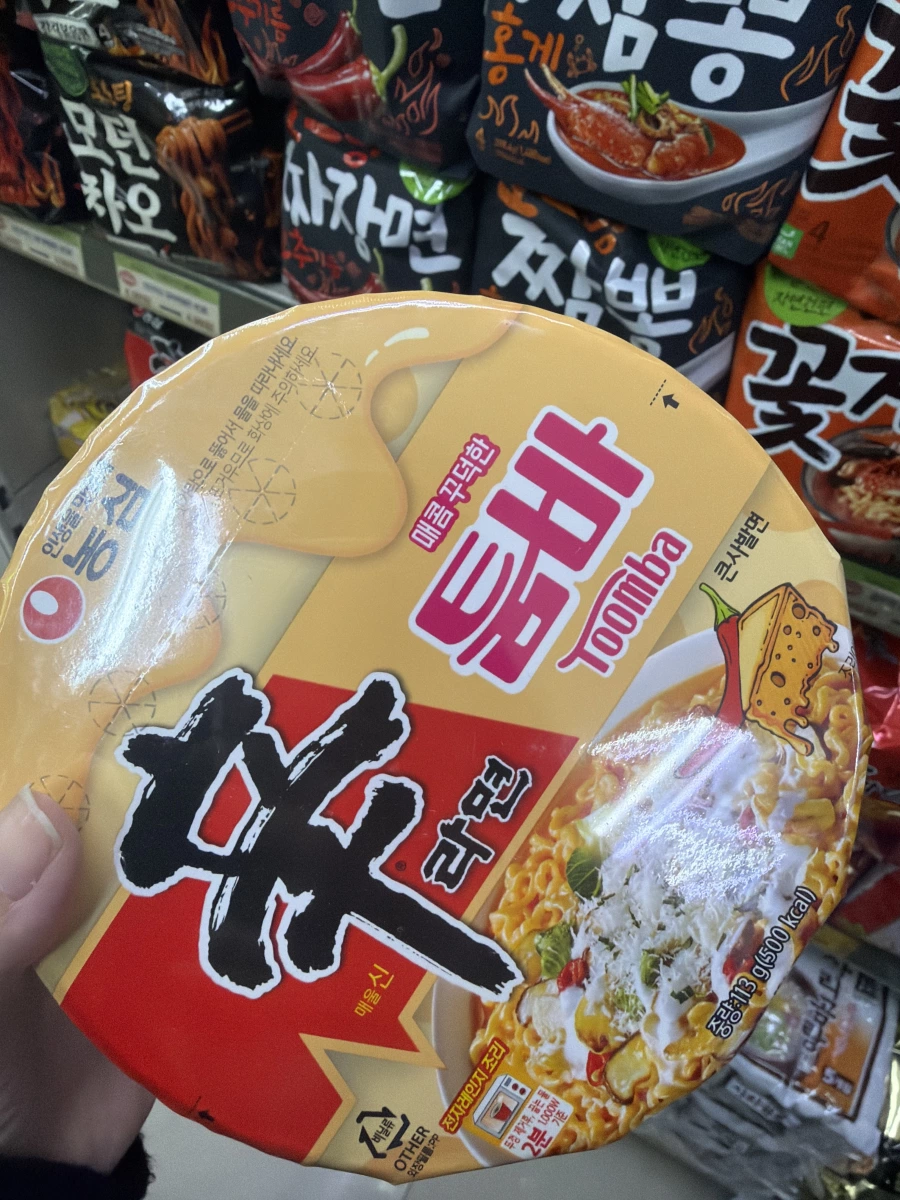 農心辛拉麵 Toomba 奶油起司風味杯麵