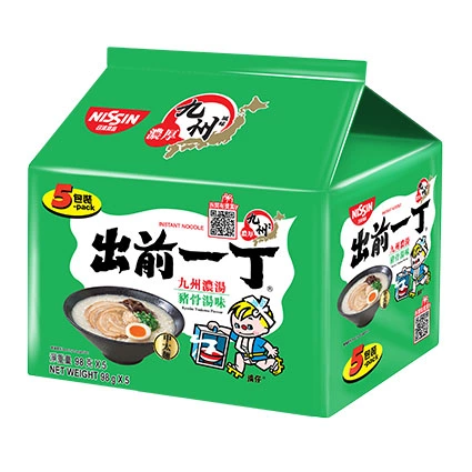 出前一丁 九州濃湯豬骨湯味 (5包裝)