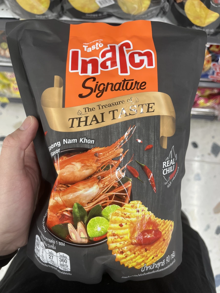 Tasto Signature 泰式酸辣蝦口味洋芋片