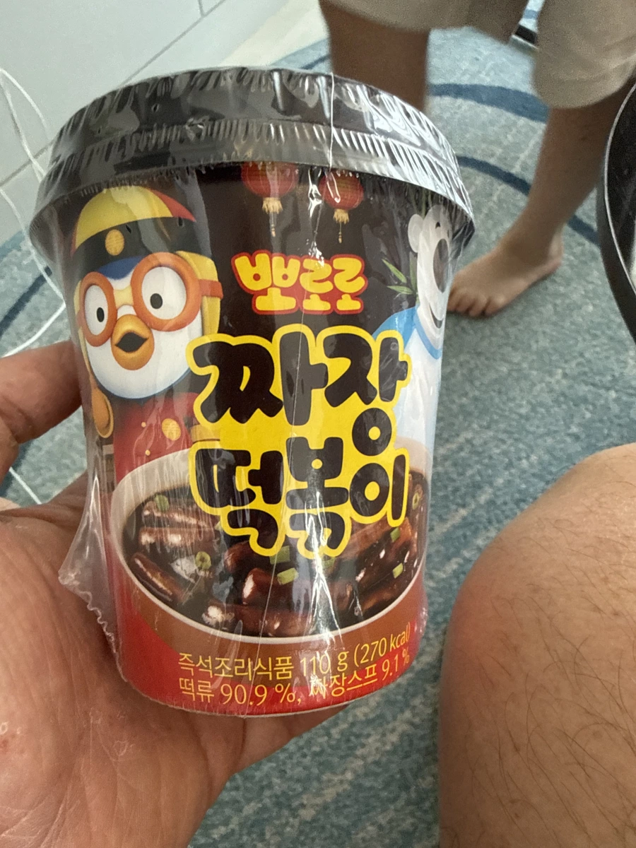 Pororo 炸醬年糕杯