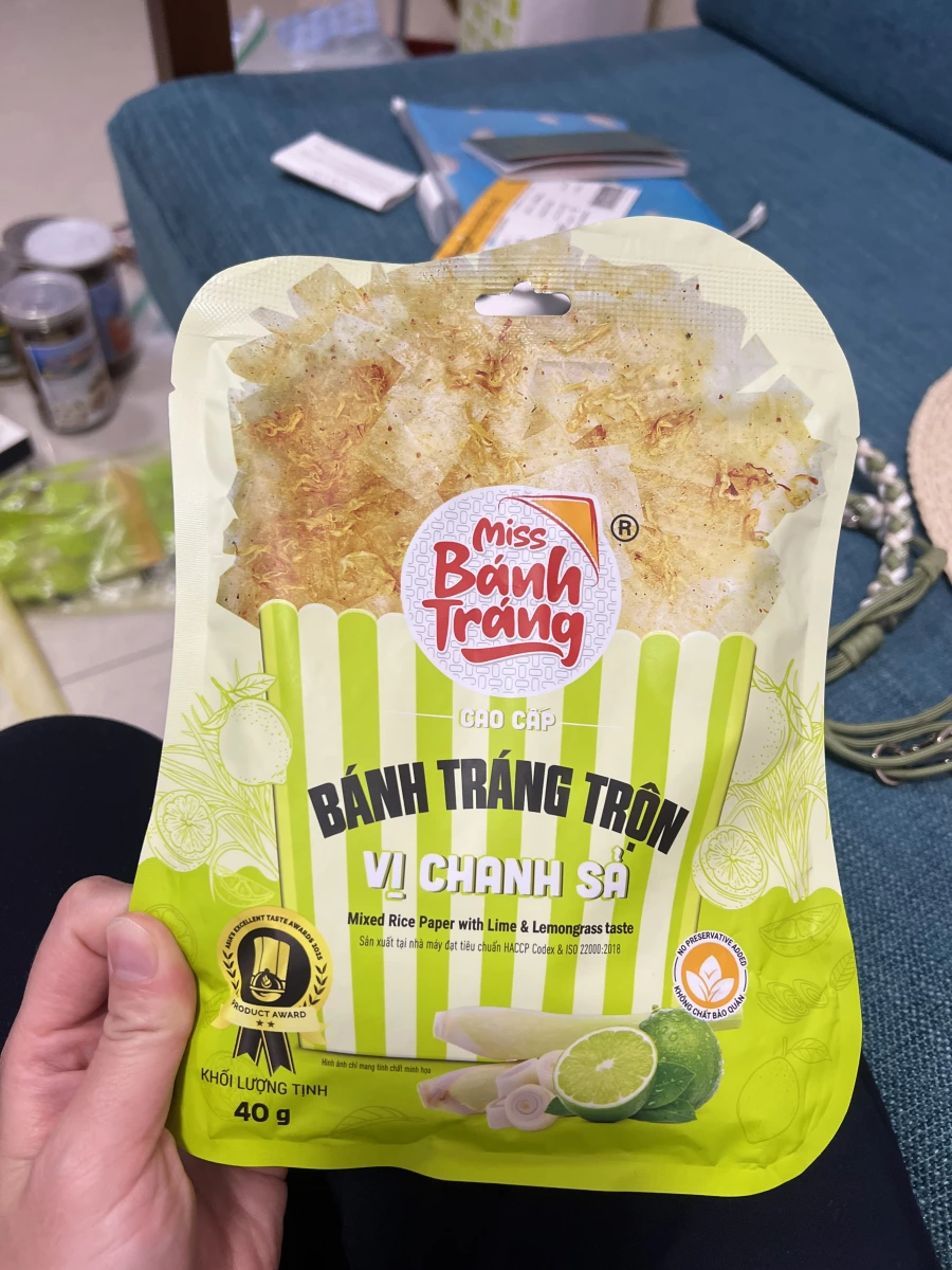 Miss Bánh Tráng 檸檬香茅風味涼拌米紙