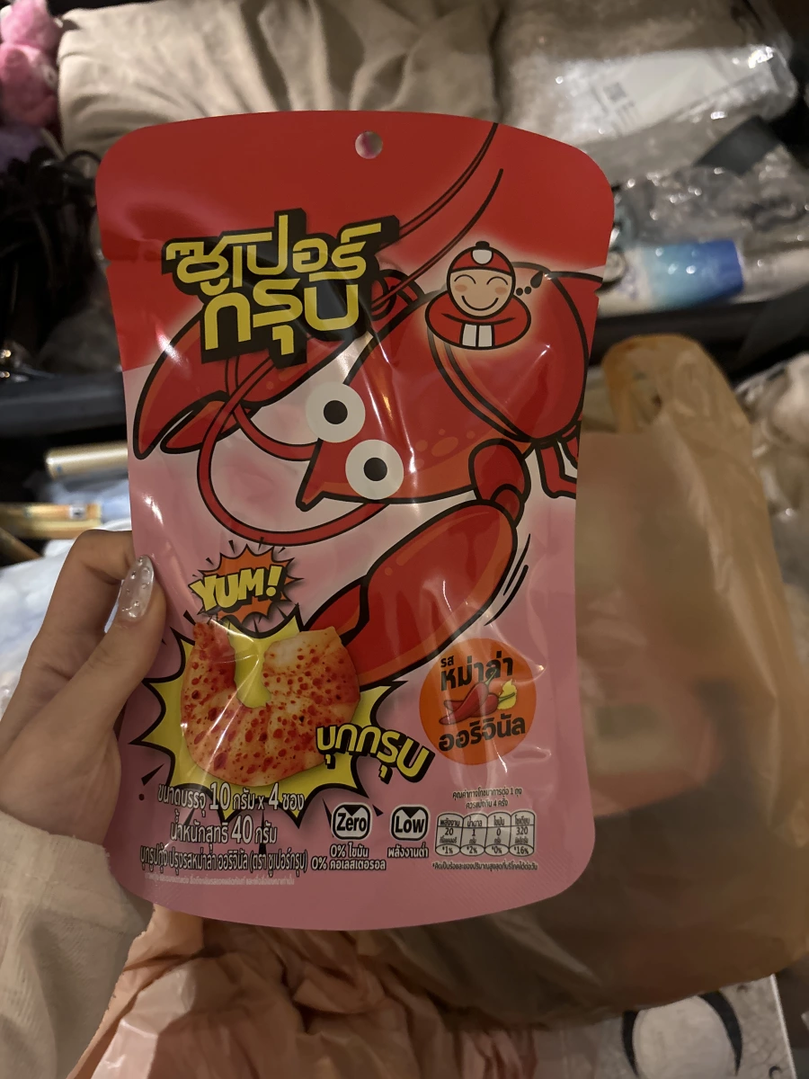 泰國 Super Grub 蒟蒻麻辣零食 (龍蝦風味)