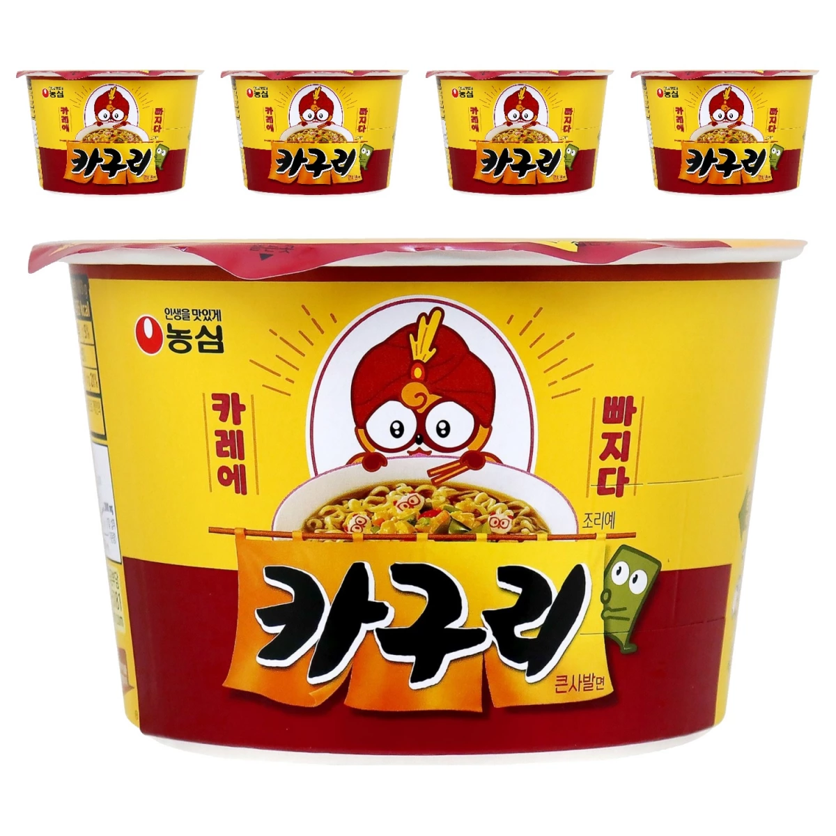 農心 Kaguri 咖哩浣熊杯麵