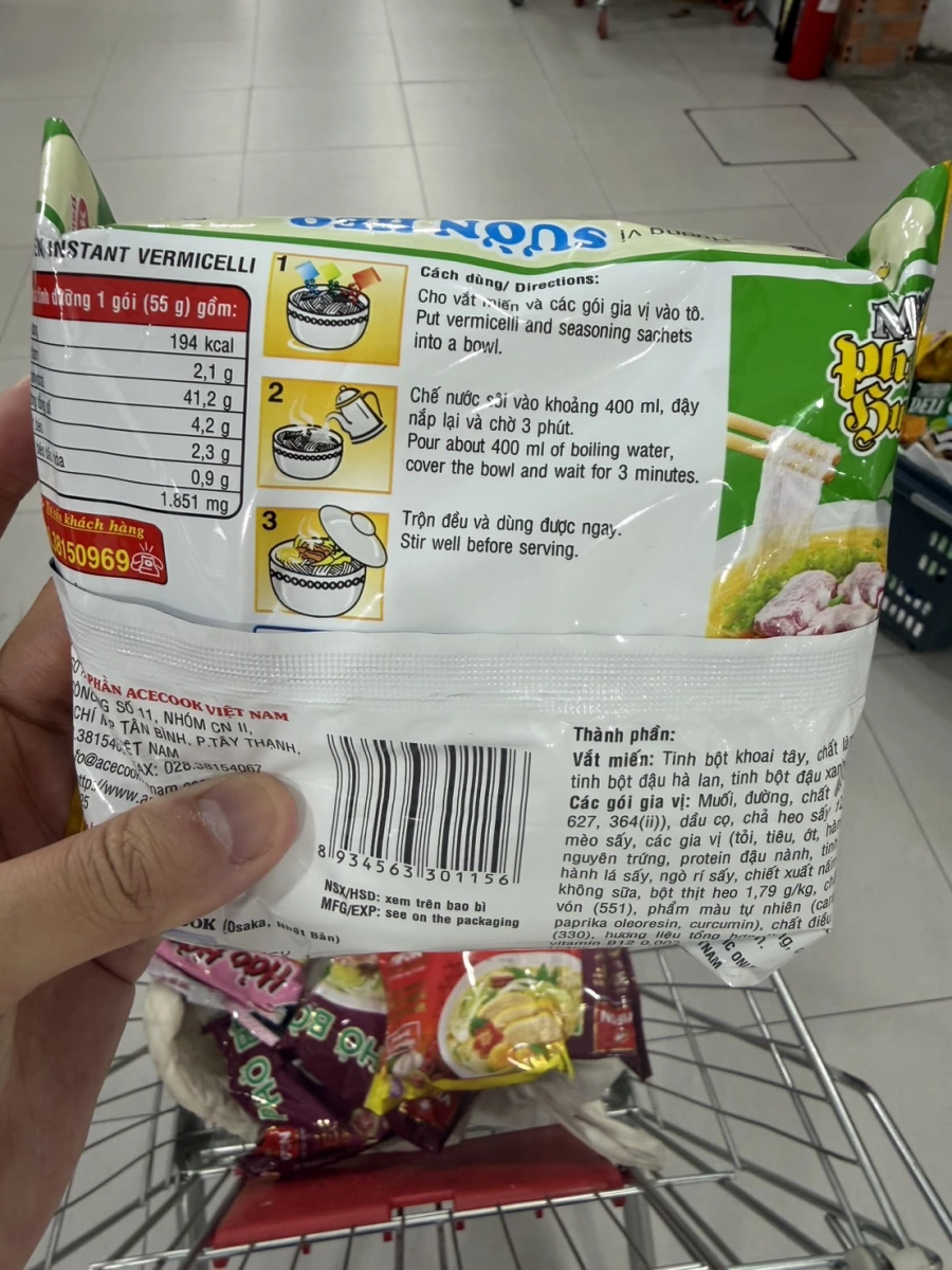 Acecook 越南即時冬粉 (Nhịp Sống)