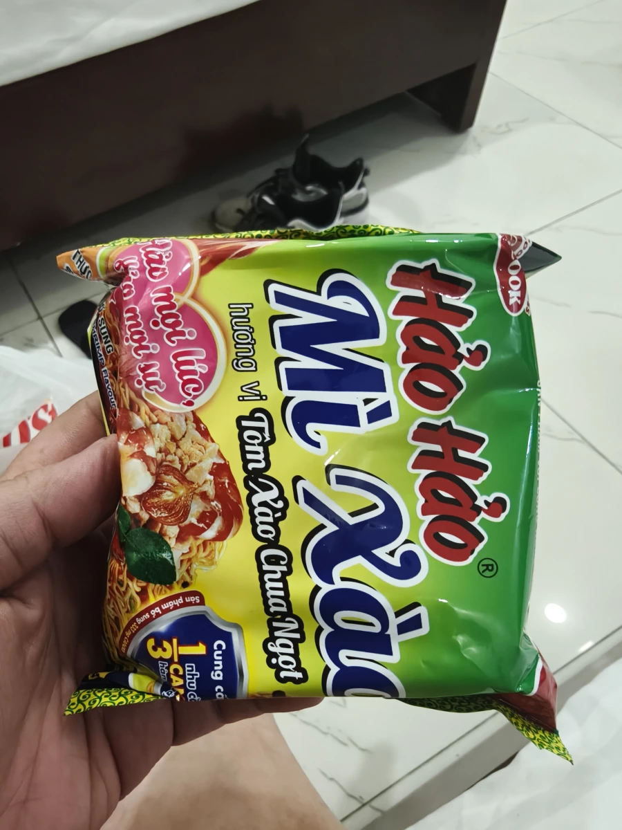 Hảo Hảo 酸甜炒蝦味泡麵