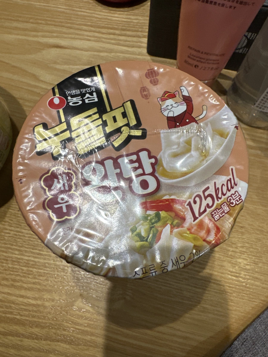 農心 Noodle Fit 鮮蝦雲吞味杯麵