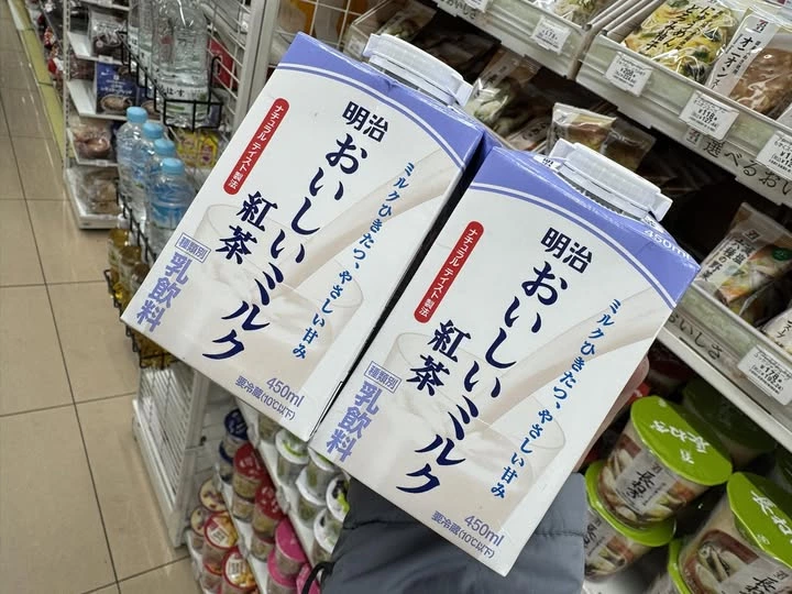 明治好喝紅茶牛乳