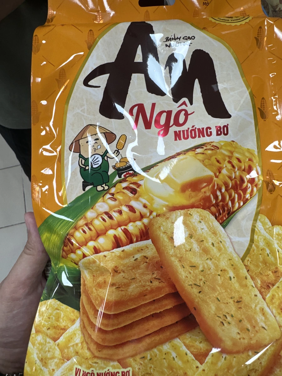 Orion AN 烤玉米奶油味仙貝米果