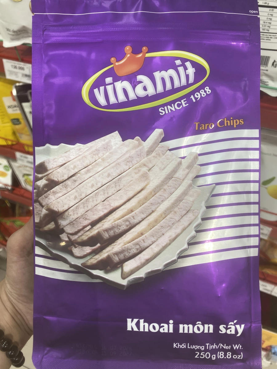 Vinamit 芋頭條 (Taro Chips)