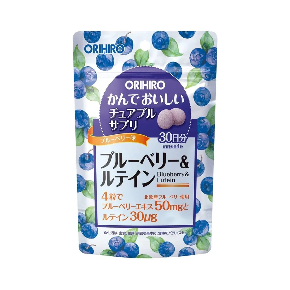 ORIHIRO 藍莓與葉黃素嚼錠