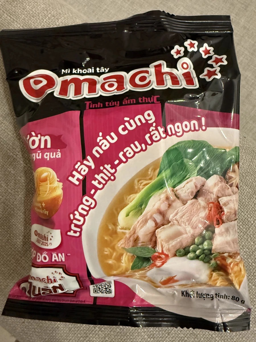 Omachi 排骨燉五果馬鈴薯泡麵
