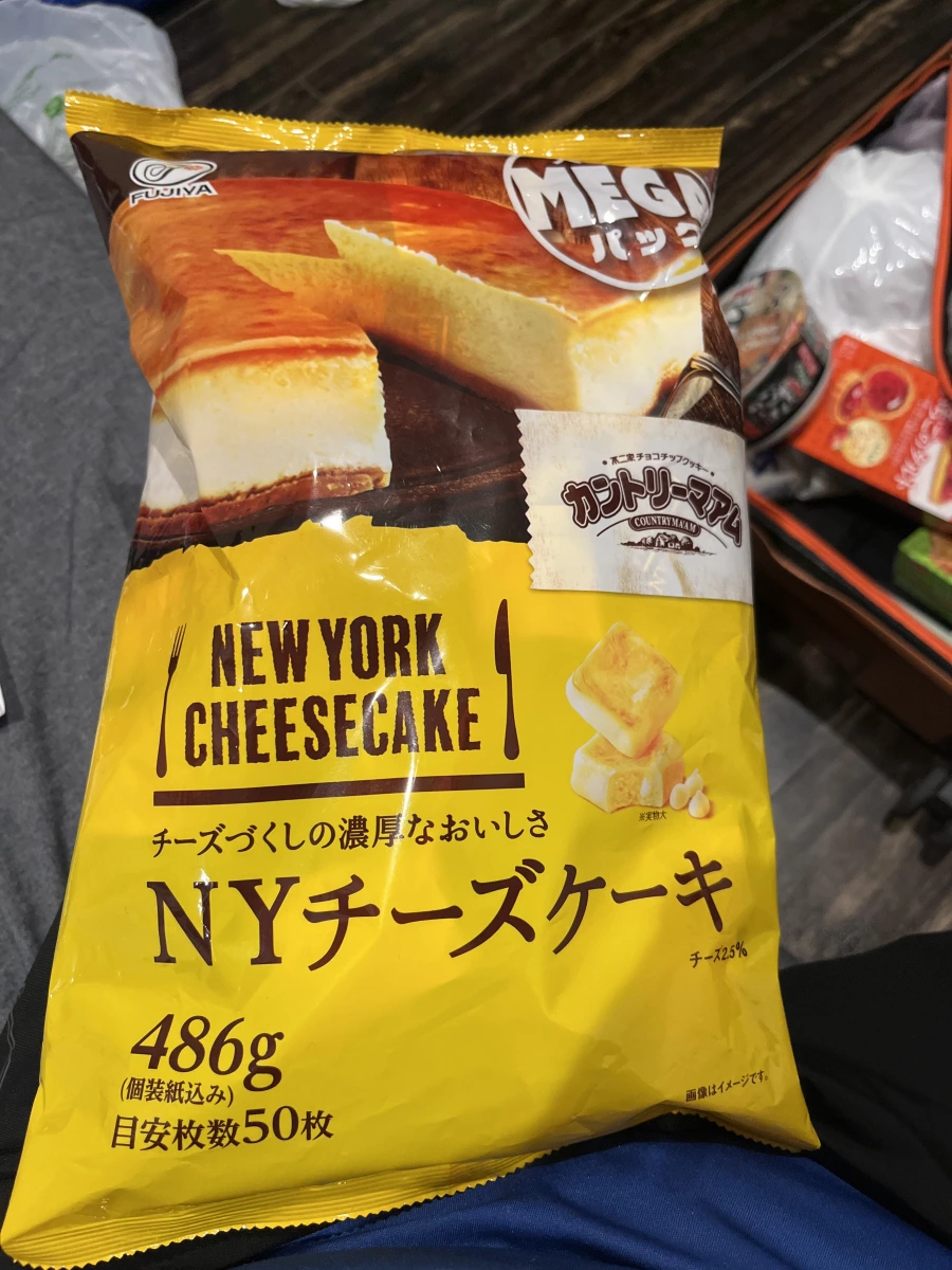 不二家 Country Ma'am 紐約起司蛋糕口味餅乾
