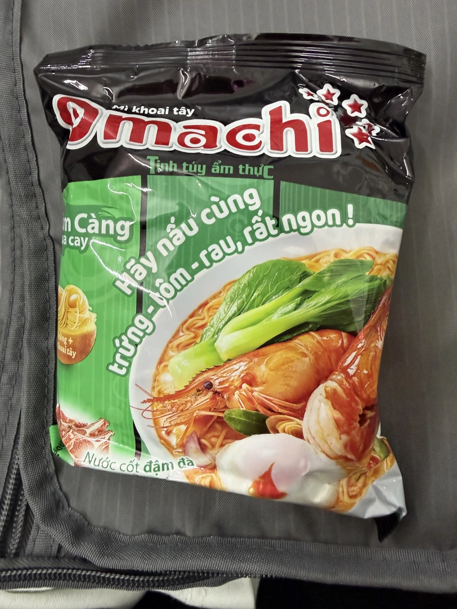 Omachi 越南馬鈴薯泡麵 (大蝦口味)