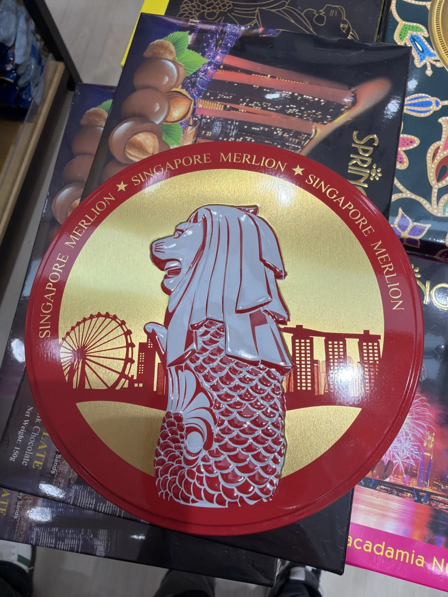 新加坡魚尾獅牛奶巧克力