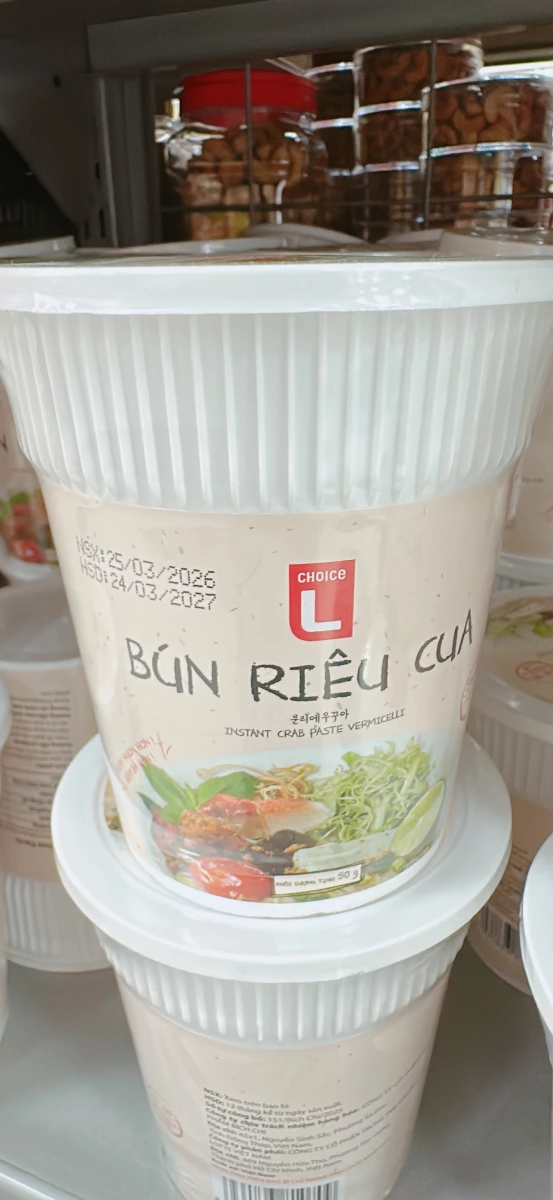 Choice L BÚN RIÊU CUA (蟹膏米粉)