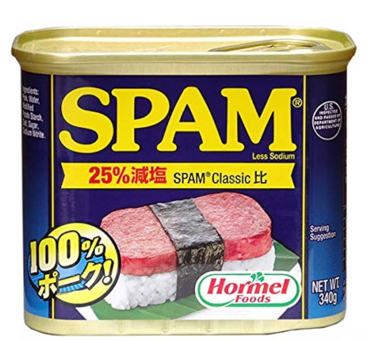 SPAM 減鹽午餐肉罐頭 (SPAM Less Sodium)