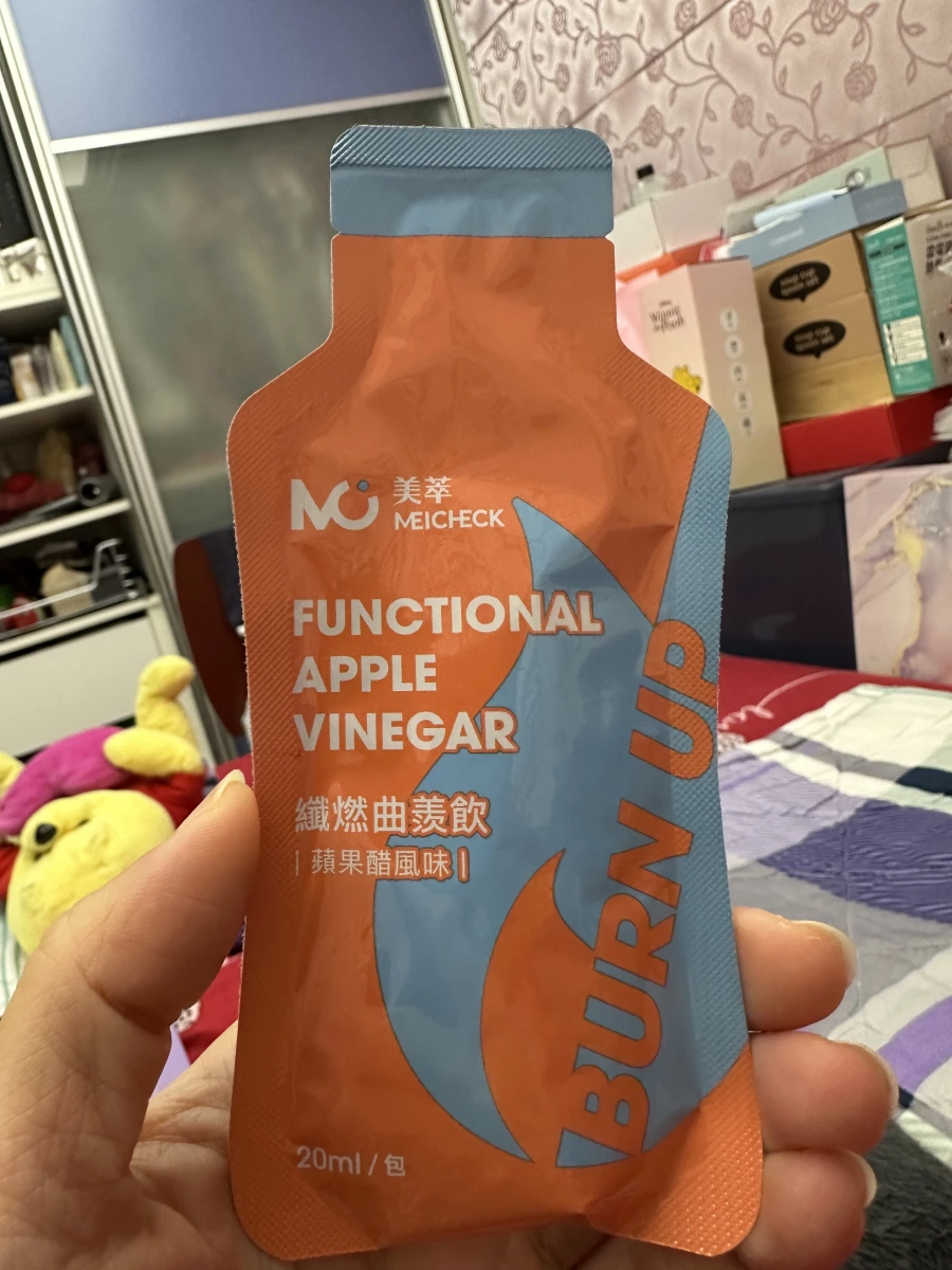 美萃 MEICHECK 纖燃曲羨飲（蘋果醋風味）
