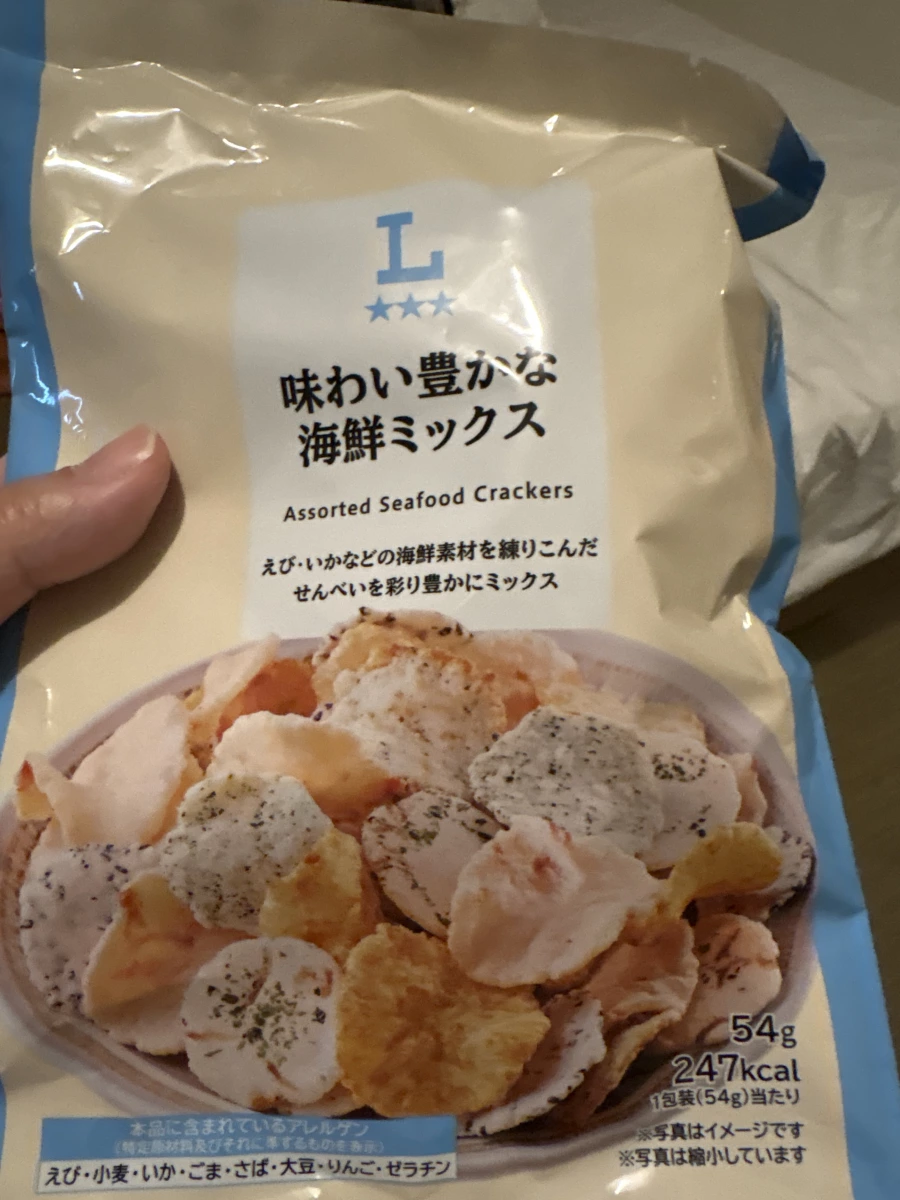 Lawson 綜合海鮮仙貝