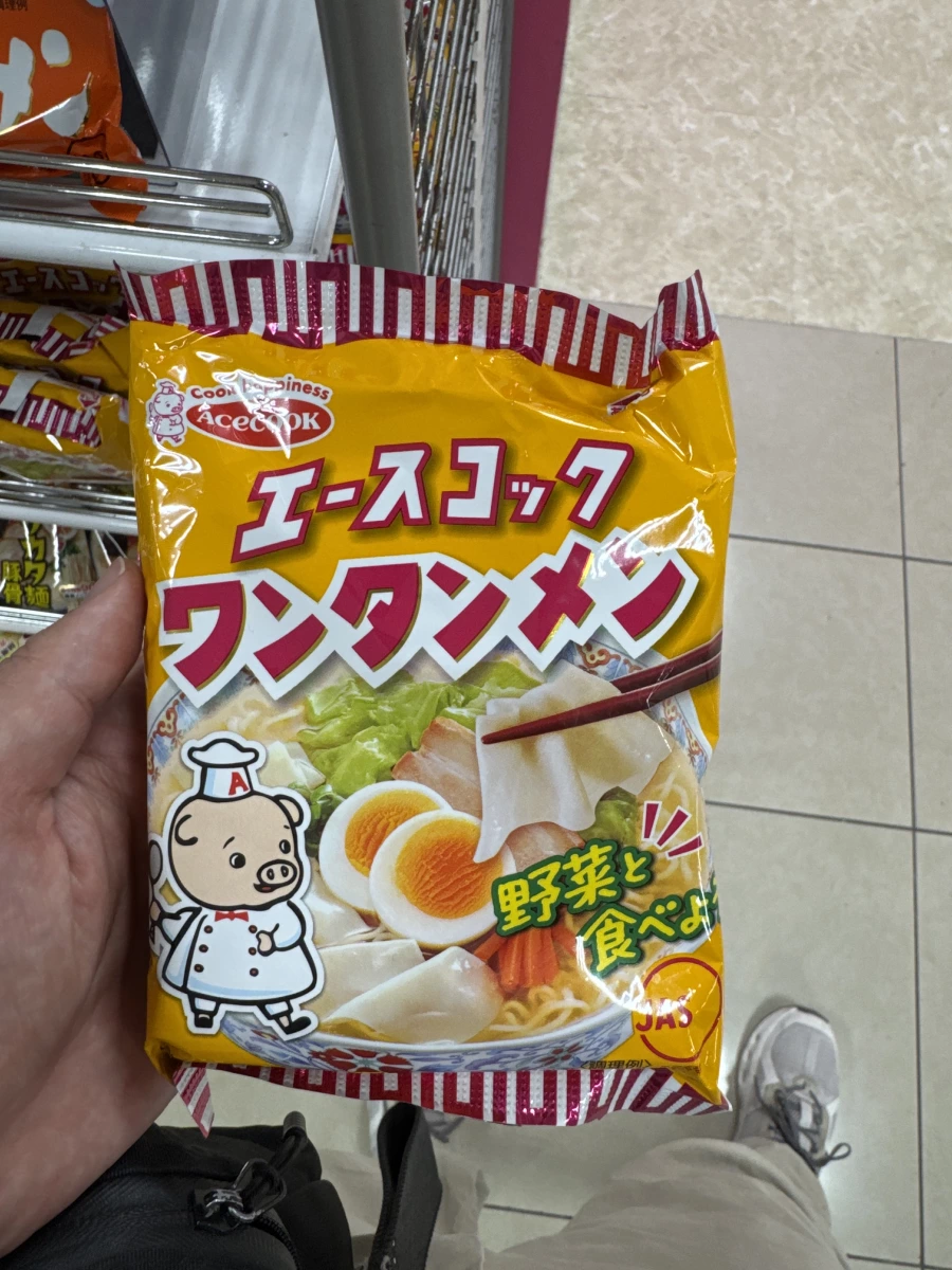 Acecook 餛飩拉麵 (Acecook ワンタンメン)