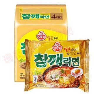 不倒翁芝麻拉麵 (Ottogi Sesame Ramen)