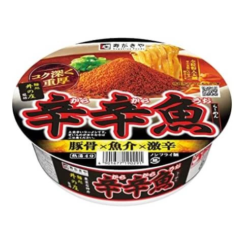 Sugakiya 辛辛魚杯麵