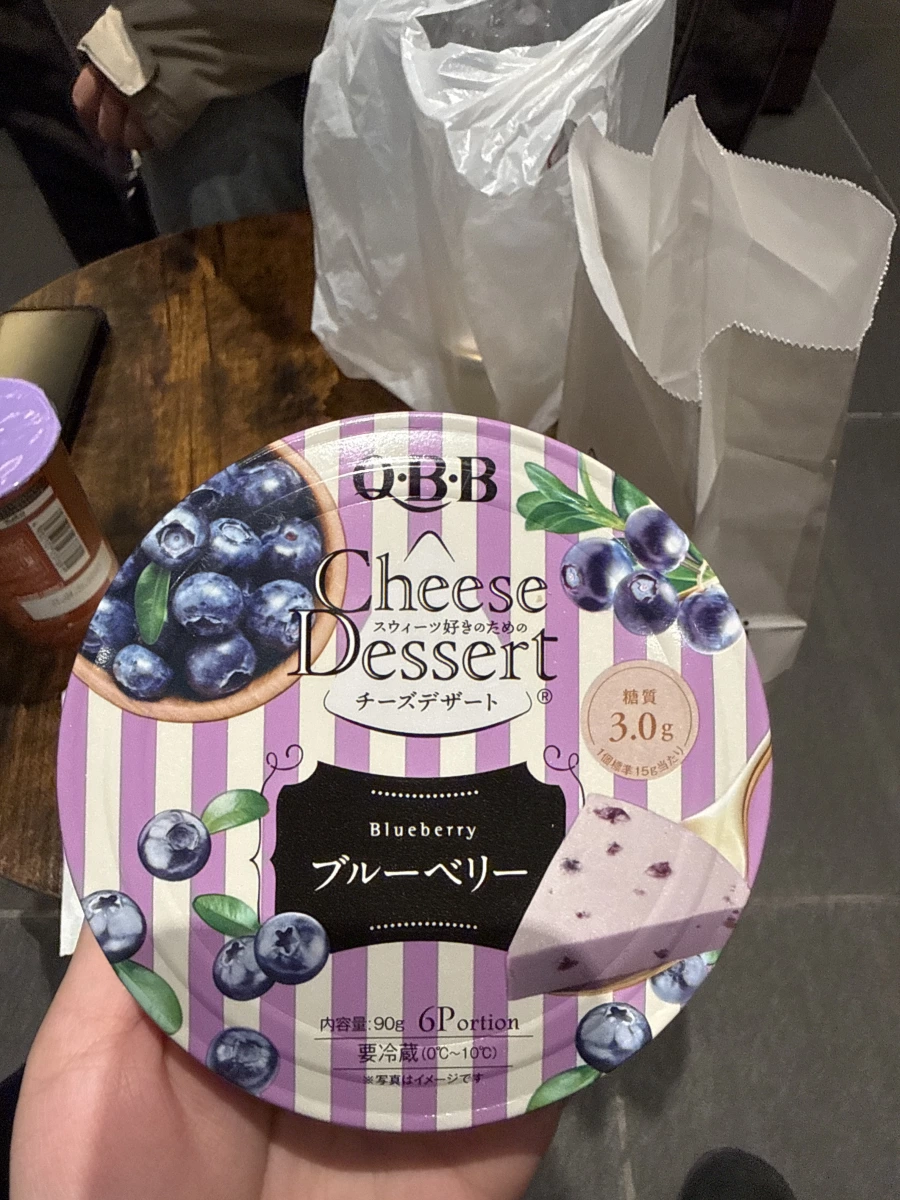 QBB 藍莓起司甜點 (6入裝)