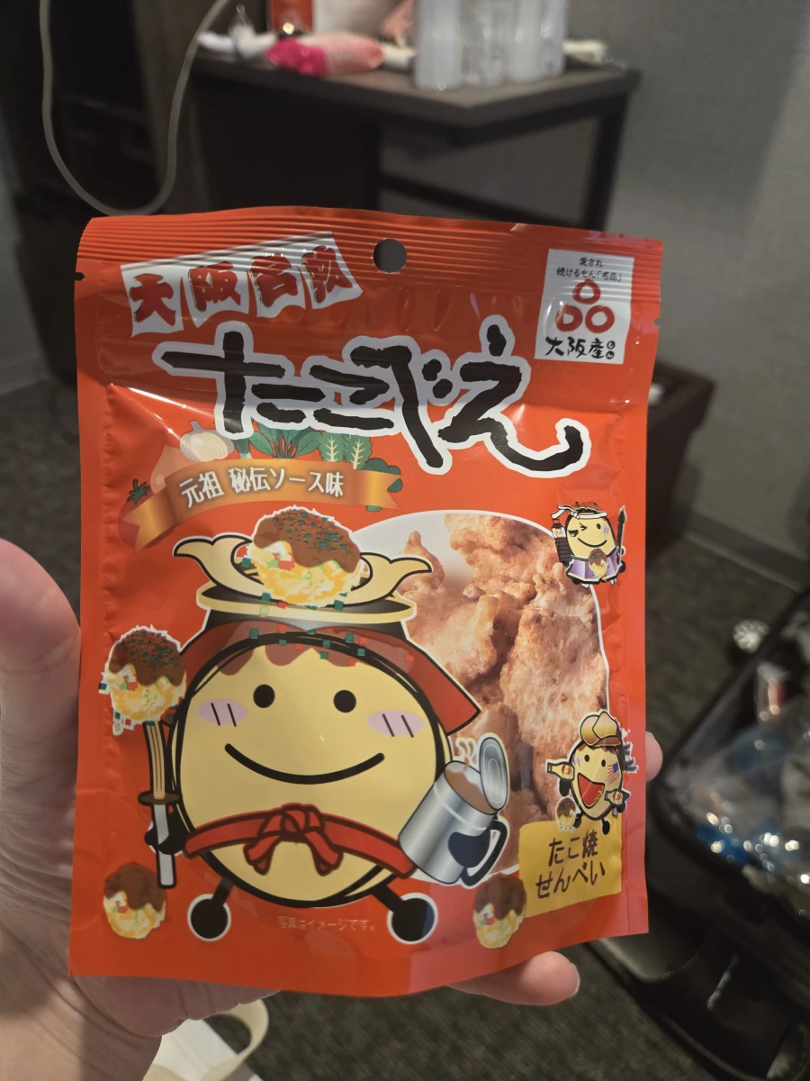 大阪名物 たこべえ 章魚燒仙貝