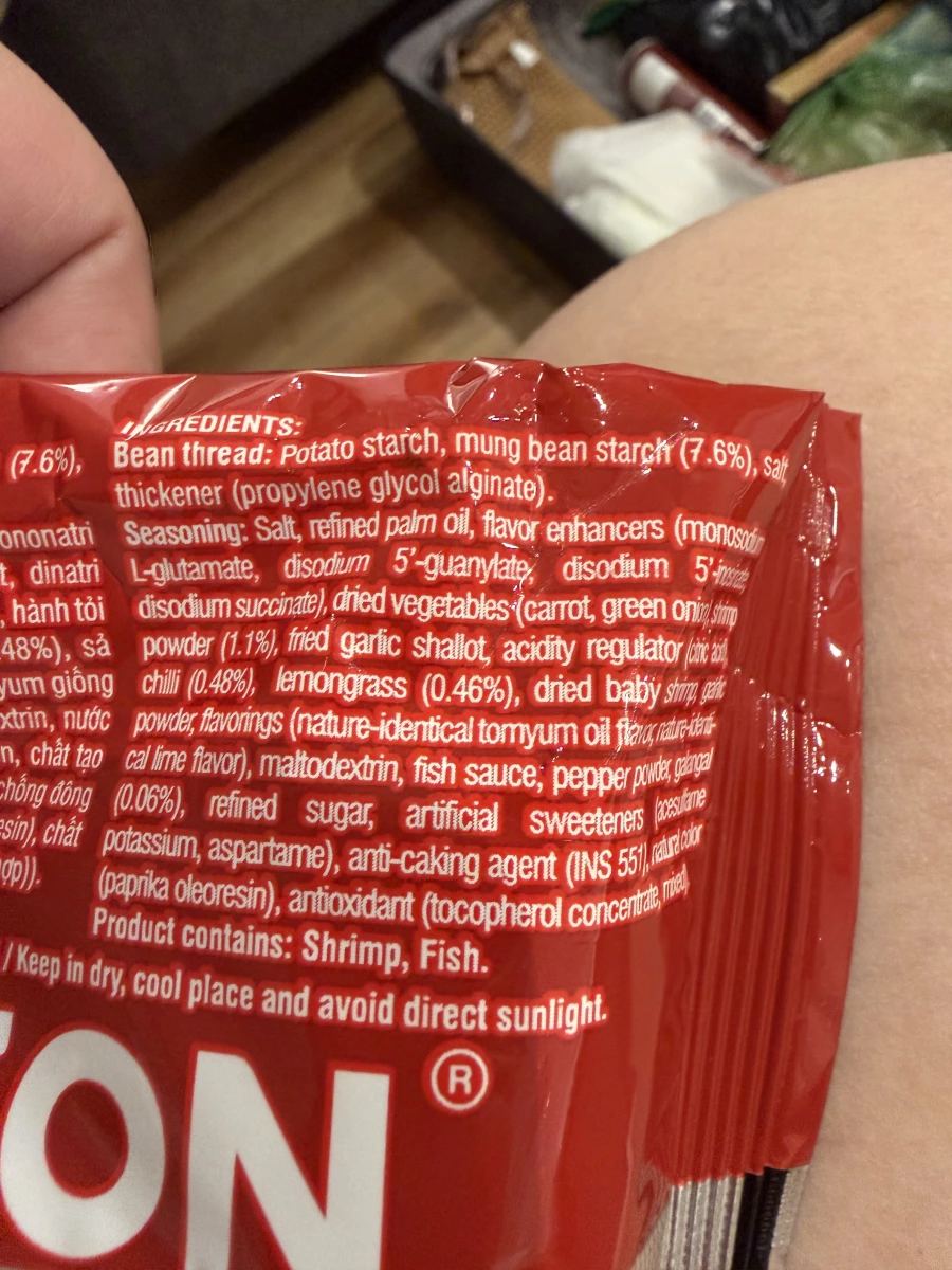 越南酸辣蝦味冬粉