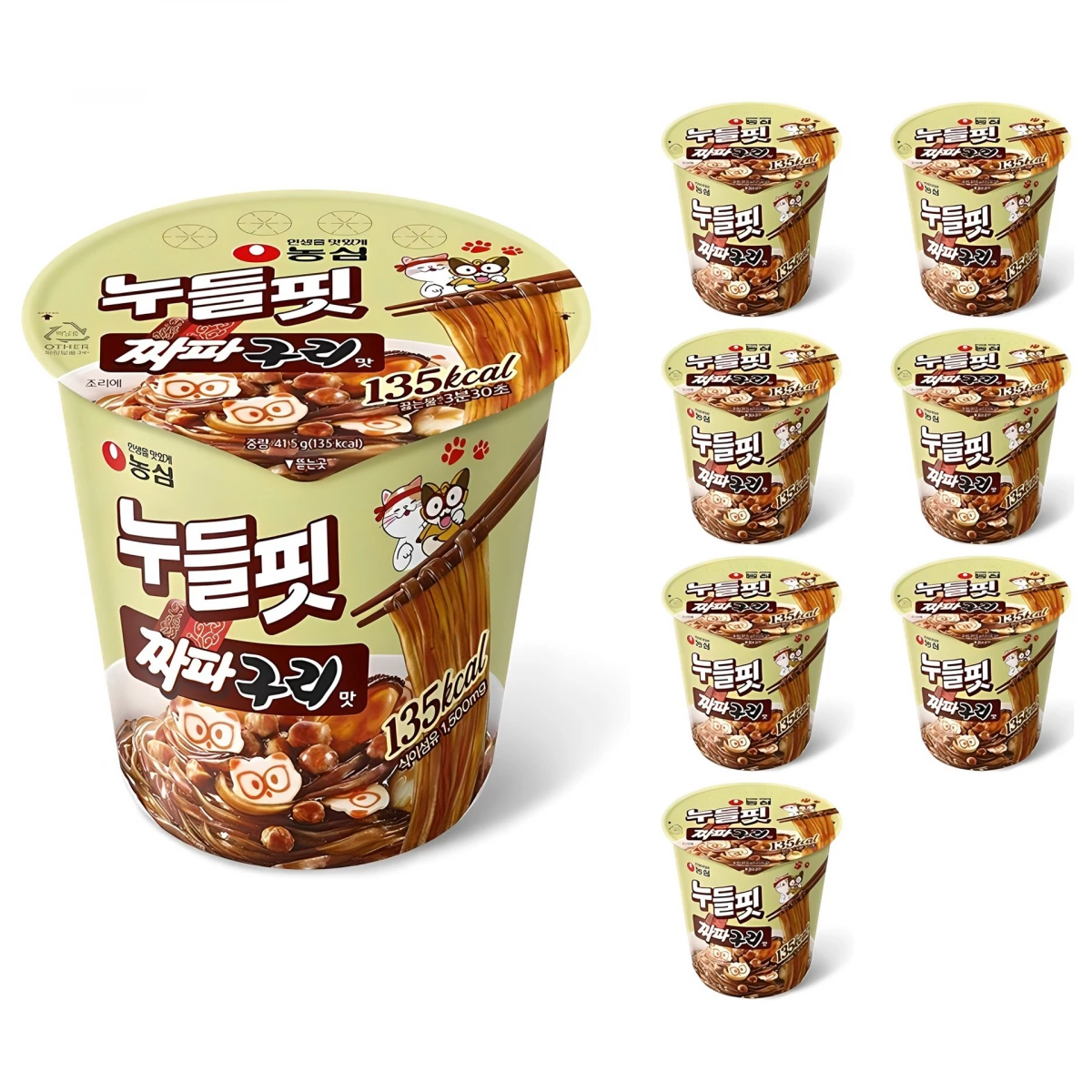 農心 Noodle Fit 炸醬烏龍口味低卡杯麵
