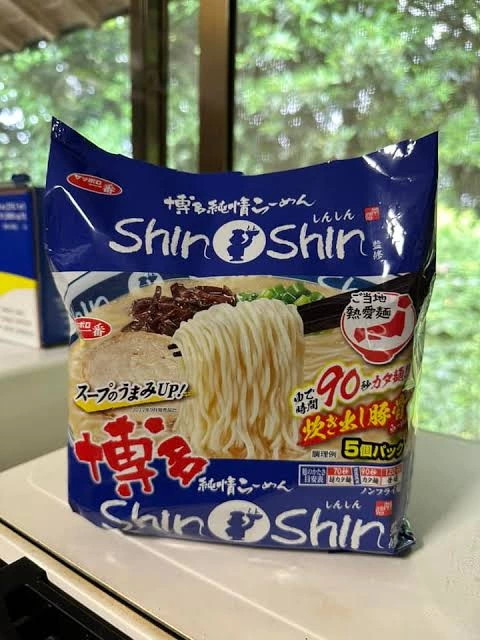 サッポロ一番 博多純情らーめん ShinShin 監修 豚骨泡麵 (5入裝)