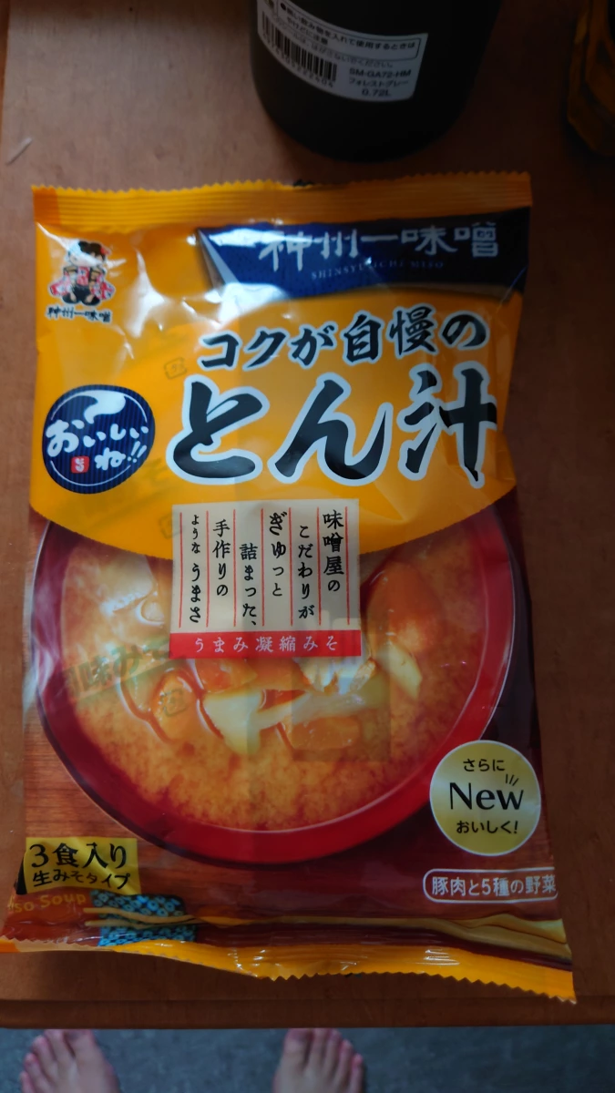 神州一味噌 豬肉蔬菜味噌湯 (とん汁)