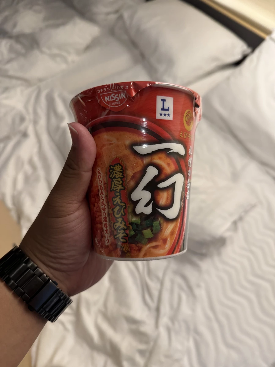 日清一幻濃厚蝦味噌拉麵