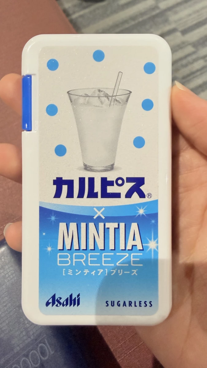 Asahi MINTIA BREEZE x Calpis 可爾必思聯名薄荷糖