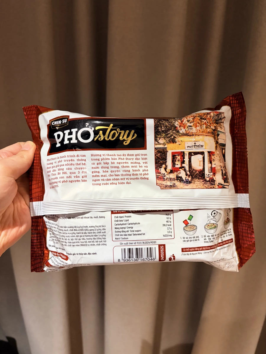 PHO story 越南牛肉河粉 (CHIN-SU Phở Bò)