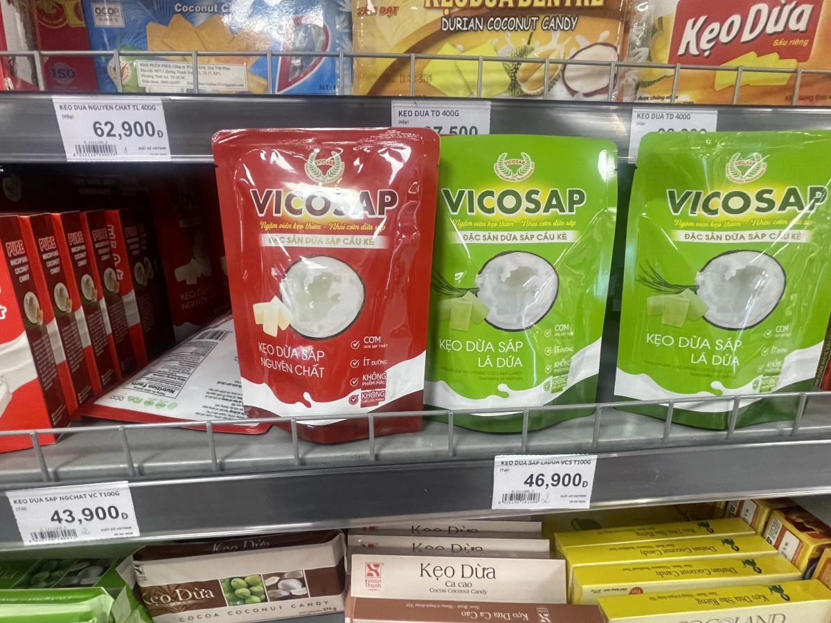 VICOSAP 原味椰子糖、VICOSAP 斑蘭葉口味椰子糖